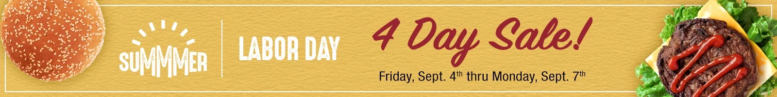 4 day sale